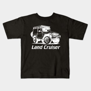 FJ40 Land Cruiser Tee, FJ40 T Shirt, FJ40 Gift For Off roads Car lover Kids T-Shirt